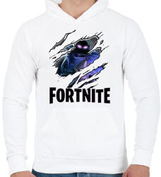 printfashion Fortnite skin - Férfi kapucnis pulóver - Fehér (2856835)
