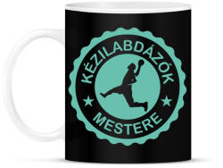 printfashion Kézilabdázók mestere - Bögre - Fekete (7162265)