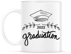 printfashion Graduation 2022 - Diplomás minta - Bögre - Fehér (6341520)