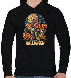 printfashion halloween - Férfi kapucnis pulóver - Fekete (14191229)
