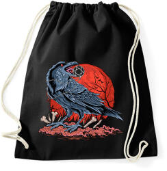 printfashion Holló - Sportzsák, Tornazsák - Fekete (13748253)