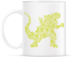 printfashion Kaiju - Bögre - Fehér (788613)