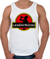 printfashion Legénybúcsú csapat - Férfi atléta - Fehér (2620362)