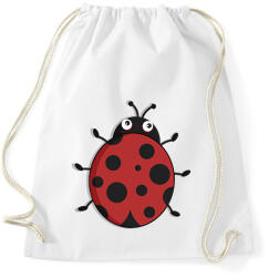 printfashion katicabogár - Sportzsák, Tornazsák - Fehér (14671501)