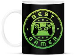 printfashion Best gamer - Bögre - Fekete (5259943)