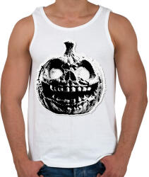 printfashion Vintage halloween - Férfi atléta - Fehér (16766191)