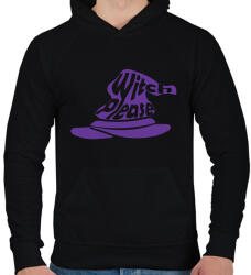 printfashion witch. please - Férfi kapucnis pulóver - Fekete (14540784)