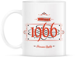 printfashion since-1966-red-black - Bögre - Fehér (790669)