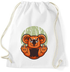 printfashion koala beint - Sportzsák, Tornazsák - Fehér (4308763)