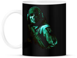 printfashion Call of duty- game ghost - Bögre - Fekete (10810027)