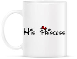 printfashion His Princess - Bögre - Fehér (4305823)