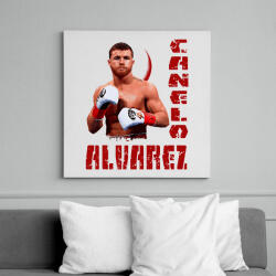 printfashion canelo alvarez - Vászonkép - Fehér (6636542)