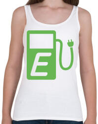 printfashion E-töltőállomás - Női atléta - Fehér (12023725)