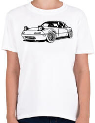 printfashion Mazda mx-5 /1 - Gyerek póló - Fehér (15822031)