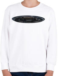 printfashion Ufo - Gyerek pulóver - Fehér (5207380)