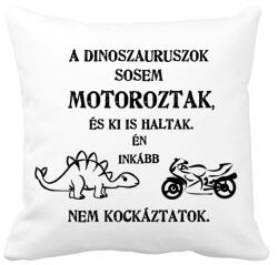 printfashion nem kockáztatok - Párnahuzat, Díszpárnahuzat - Fehér (2922072)