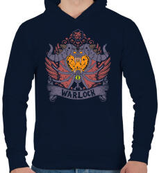 printfashion World of Warcraft - Férfi kapucnis pulóver - Sötétkék (1995784)