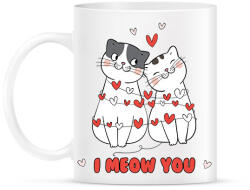 printfashion I meow you - Bögre - Fehér (11728238)
