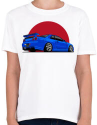 printfashion Nissan GT-R - Gyerek póló - Fehér (4596998)