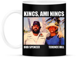 printfashion Bud Spencer és Terence Hill - Bögre - Fekete (11973267)