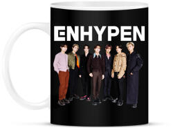 printfashion ENHYPEN KPOP - Bögre - Fekete (16591038)