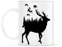 printfashion wild life - Bögre - Fehér (3787588)