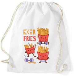 printfashion Sültkrumpli edzés - Sportzsák, Tornazsák - Fehér (11858315)