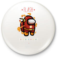 printfashion Among us Flash 2 premium skin set - Kitűző, hűtőmágnes - Fehér (4205727)