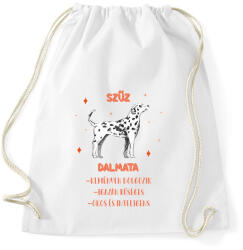 printfashion Szűz - Dalmata - Sportzsák, Tornazsák - Fehér (13346769)