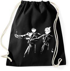 printfashion Roy and Riza - Sportzsák, Tornazsák - Fekete (16038147)