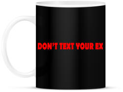 printfashion Dont. . . - Bögre - Fekete (1283696)