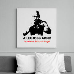 printfashion A legjobb adni - Vászonkép - Fehér (6627586)