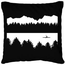 printfashion Kayak - Párnahuzat, Díszpárnahuzat - Fekete (15916687)