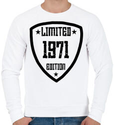 printfashion 1971 - Férfi pulóver - Fehér (11912063)