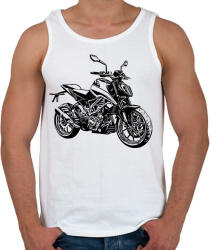 printfashion motor - Férfi atléta - Fehér (8958849)