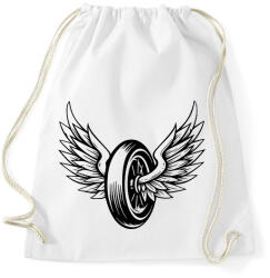 printfashion motor - Sportzsák, Tornazsák - Fehér (11842685)