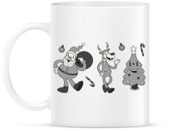 printfashion Vintage karácsony - Bögre - Fehér (5638190)