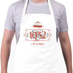 printfashion since-1932-red-black - Kötény - Fehér (4902341)