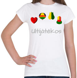printfashion Ulti játékos #1 - Női póló - Fehér (7443309)