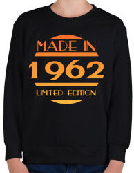 printfashion 1962 - Gyerek pulóver - Fekete (12771001)