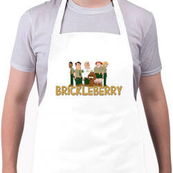 printfashion Brickleberry - Kötény - Fehér (4908680)