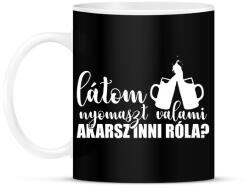 printfashion Akarsz inni róla? - Bögre - Fekete (2681849)
