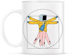printfashion Leonardo napjainkban - Bögre - Fehér (2115969)