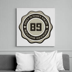 printfashion 89 - Vászonkép - Fehér (7144568)