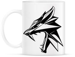 printfashion Witcher logo - Bögre - Fehér (2112913)