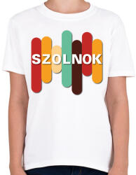 printfashion Szolnok - Színes - Gyerek póló - Fehér (7138605)