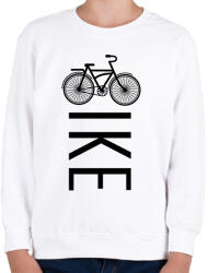 printfashion Bike - Biciklis - Gyerek pulóver - Fehér (7430564)