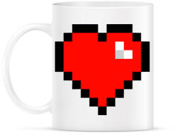 printfashion Minecraft Hearth - Bögre - Fehér (2553687)