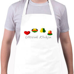 printfashion Ultisok Klubja logo - Kötény - Fehér (7449992)