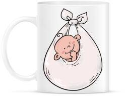 printfashion Babavárás - Bögre - Fehér (3933626)